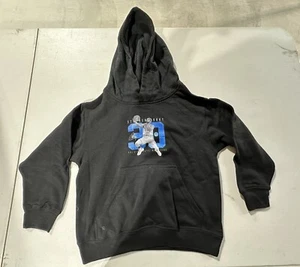 Boys Steph Curry 30 Hoodie Black Size YS New No Tags - Picture 1 of 3