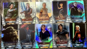 2020 FOILBOARD Star Wars Holocron Complete Set 200 Cards-PADME-DUNE-REY-QI'RA - Picture 1 of 4