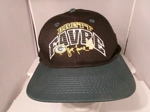 Vintage Brett Favre Snapback Hat by Drew Pearson Co. Green Bay Packers - Picture 1 of 7