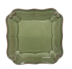 CASAFINA VINTAGE PUERTO VERDE - PLATO CUADRADO PAN Y MANTEQUILLA -5 1/4" 0910F - Imagen 1 de 2