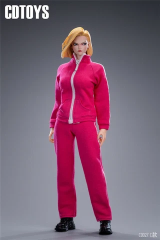 cdtoys 1/6 cd027C Android 18 Jacket Clothes Pants For 12" Female PH TBL JO Body Cover