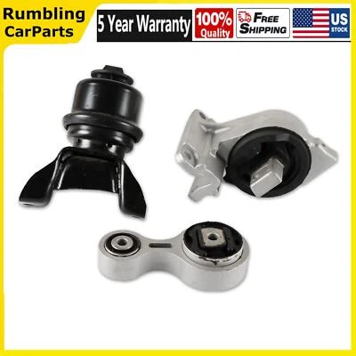 For 2006-09 Mercury Milan/Ford Fusion 3x Engine Motor & Trans Mounts A5381 A5473 Foto 1 de 4