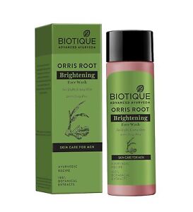 Biotique Orris Root Brightening Face Wash Soap Free Skin Care For Men 120ml