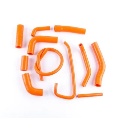 For Yamaha YZF600R6 YZF 600 R6 2006-2018 Silicone Radiator Coolant Hose Orange - Image 1 of 3