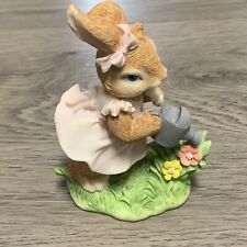 Bunny Tales FLOWER FROLIC Special Edition Second Nature Design 4.5" Tall