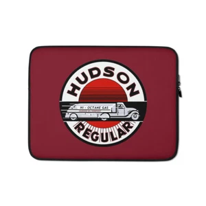 Manga personalizada para computadora portátil Hudson gasolina retro gasolina década de 1930 (13 o 15 pulgadas) - Imagen 1 de 4