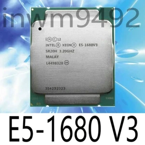 Intel Xeon E5-1680 V3 3.20 GHz 8-Core SR20H LGA2011-3 X99 Server CPU Processor - Picture 1 of 1