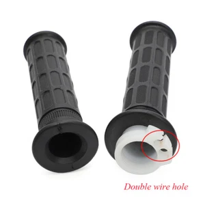 For Honda CB350 CB450 CB500 CB550 CB650 Handle Bar Grip Throttle Sleeve Tube Set - Picture 1 of 9