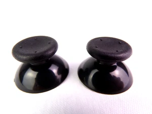 2 PIEZAS Pulgares Xbox 360 Piezas de repuesto Joysticks negros Palos analógicos - Imagen 1 de 3