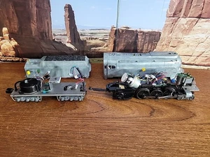 MTH O Gauge 4-6-2 Torpedo Steam Locomotive And Tender For Parts Or Repair - Picture 1 of 24
