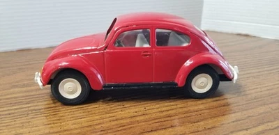 Винтажный 1966 Tonka Mini красный VW Volkswagen Beetle No Прессованная сталь 156 - Изображение 1 из 4