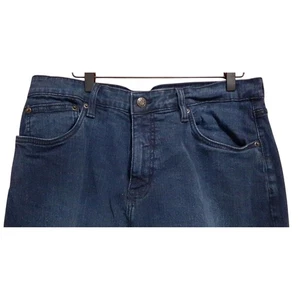Urban Star Mens 36X30 Straight Leg Dark Blue Denim Stretch J0009 - Picture 1 of 5
