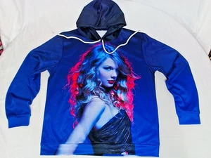 VIBRANT TAYLOR SWIFT ERWACHSENE UNISEX M KAPUZENSWEATSHIRT, RARITÄT!! NEU MARKENLOS - Bild 1 von 6