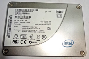 INTEL***SSDSA2M080G2HP*** 80 GB *** SATA SSD Notebook 2,5 Zoll #NFP1405 - Bild 1 von 3