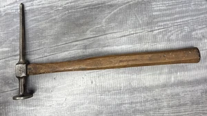 VTG. Snap-on Tools USA Long Wood Handle Picking Auto Body Hammer BF614 - Foto 1 di 10