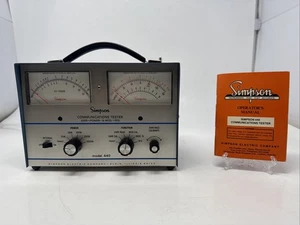 Probador de Comunicaciones Simpson Modelo-440 - ¡Funciona! Con manual original - Imagen 1 de 9