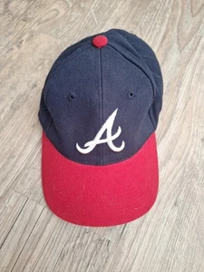 Grossman Cap Co Atlanta Braves Baseball Hat MLB Genuine Merchandise Strapback - Picture 1 of 2