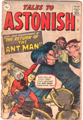 TALES TO ASTONISH #35 (1962)1st Ant-Man in costume Marvel comic*Cheapest on ebay - Image 1 of 4