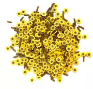 Mirasol Sprinkletz NK114 - Tiny Flowers Shaker Filler Craft - Buttons Galore - Picture 1 of 2