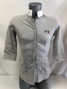 Competition Shirt Men Hasso 98% Cotton Size S Color Gray New - Picture 1 of 8