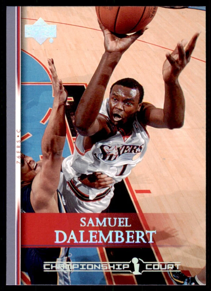 2007-08 Upper Deck Championship Court Stamp #103 Samuel Dalembert - Image 1 of 2