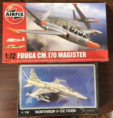 Lot of  1/72 Jets Fouga CM170 Magister parts sealed- Northrop F-5E Tiger Sealed - Image 1 of 4