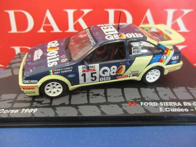 Die cast 1/43 Modellino Auto Ford Sierra RS Cosworth Tour de Corse 1989 F.Cunico - Immagine 1 di 4