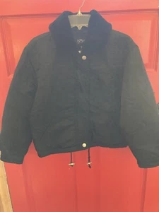 Vintage Women’s NEW YORK & COMPANY Black Zip Front Puffer Jacket -Size S - Picture 1 of 17