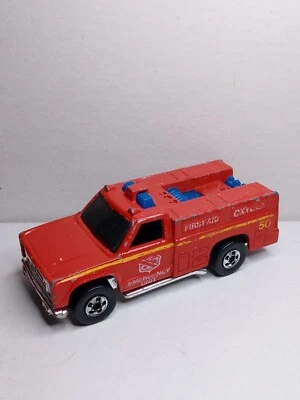 Hot Wheels - RESCUE RANGER FIRE-TRUCK, Flyin' Colors, Blackwalls, Hong Kong 1974 - Image 1 of 4