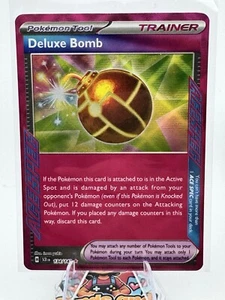 Pokémon TCG Deluxe Bomb 134/142 Stellar Crown ACE SPEC Holo Rare - Picture 1 of 2