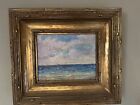 Norton Shaw Original Oil Painting Ocean Vessel Gorgeous Frame Goldfield Gallery