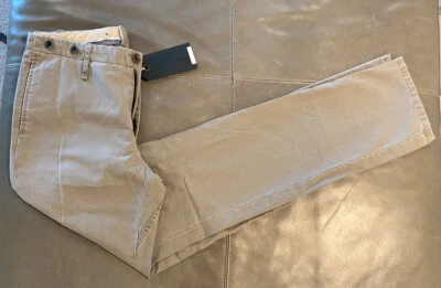 NWT Rag & Bone NY USA Mens Montauk Cotton Hipster Pants Light Taupe 29x33 $275 - Image 1 of 4