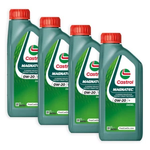 4 Litros De Aceite Castrol Magnatec 0W20 D Original Ford WSS-M2C952-A1 - Imagen 1 de 4