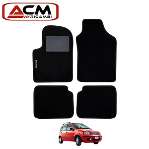 KIT 4 Pezzi Tappeti Tappetini Moquette per FIAT PANDA 2 169 dal 2003 al 2011 - Imagen 1 de 5