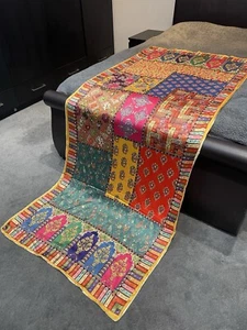 Bedruckter Schal/ Dupatta | Brautschal | Hochzeitstuch | Hochzeitsgeschenk | Dupatta - Bild 1 von 6