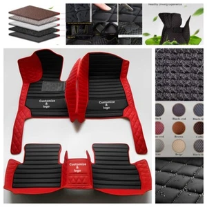 Fit For Jeep All Models 1999-2025 Car Floor Mats Leather Custom Waterproof Liner - Foto 1 di 36