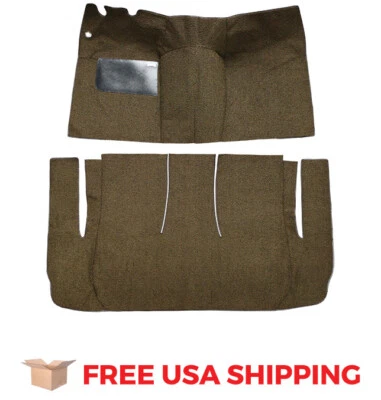 FITS 1957 Ford Club 2DR Hardtop Standard Seats Cut & Sewn Loop Carpet — 第 1/3 张图片