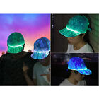 New Led Color-changing LED Luminous Cap Fiber Optic Baseball Hat Peaked Cap Hot