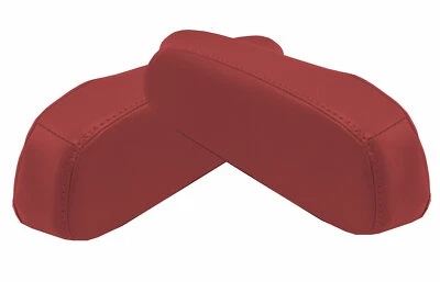 Cubierta de reposabrazos de asiento interior de auto de cuero apta para GMC Safari 1985-1994 roja Foto 1 de 4