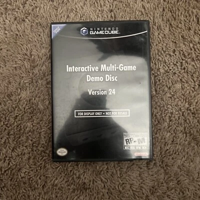 Nintendo GameCube Interactive Multi-Game Demo Disc 24 VG+ w/Resident Evil 4 + - Image 1 of 3
