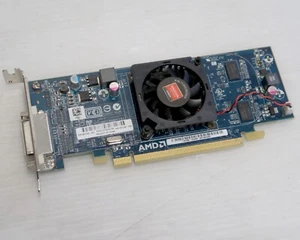 AMD Radeon HD 6350, 512MB DDR3, DMS-59, 697246-001, LOW PROFILE CARD - WORKING - Picture 1 of 4