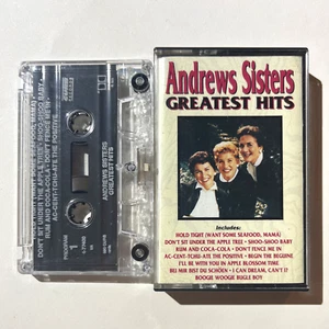 The Andrews Sisters- Greatest Hits (Cassette Tape) 1990 Curb Records Tested - Picture 1 of 2