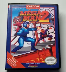 Mega Man 2 II SOLO CUSTODIA NINTENDO NES Box QUALSIASI 4+ SCONTO 20% QUALITÀ A+ - Foto 1 di 5