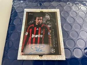 TOPPS CHAMPIONS LEAGUE 2023/24 MILAN PIRLO 736 AUTOGRAFO MINT - Picture 1 of 2
