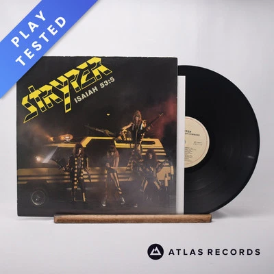 Stryper Soldiers Under Command Insert Reissue LP Album Vinyl Record - VG+/VG+ - Image 1 of 4