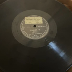Rare Latin 78--Las Tres Guitarras -SOMBRAS/DOS PALABRAS VERNE V-0347-A - Picture 1 of 3