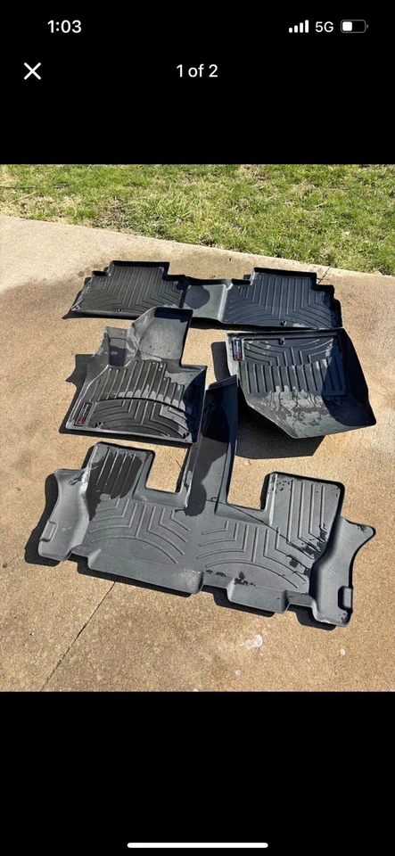 Alfombrillas Kia Tulluride Weathertech  Foto 1 de 1