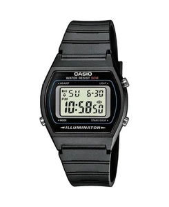 CASIO Men Digital Quartz Casual Watch Classic Dress Black Dial Waterproof Rectan - Picture 1 of 6