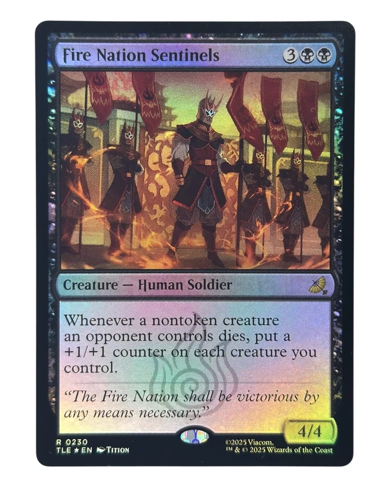 MTG | Fire Nation Sentinels | Avatar: The Last Airbender | Foil | NM | EN - Bild 1 von 1