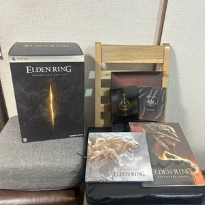 Elden Ring Collector's Edition Artbook &Case&Guide&card No Malenia Statue &disk - Picture 1 of 15
